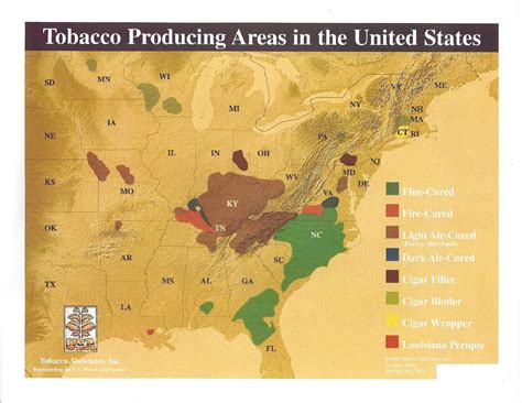Tabaco Map .
